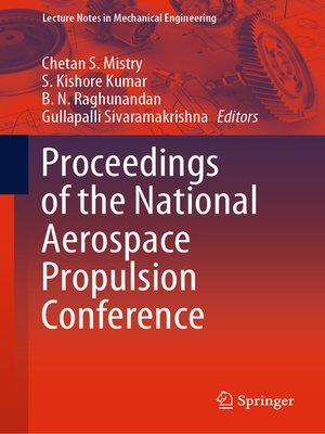 cover image of Proceedings of the National Aerospace Propulsion Conference